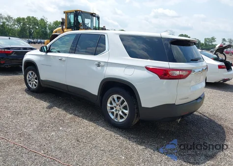 2019 Chevrolet Traverse Ls from USA, damaged, VIN 1GNERFKWXKJ319295